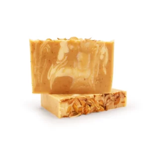 savon artisanal bio aux extraits de fleur de houblon et parfumé au patchouli