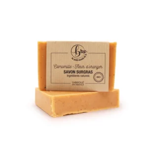 savon surgras à la Camomille et parfumé aux fleurs d'oranger