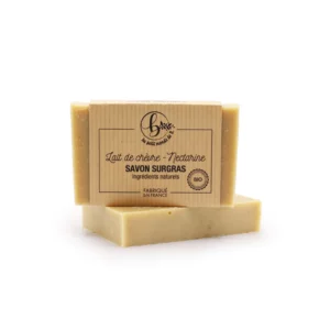 savon surgras au lait de chèvre local et huile d'olive bio